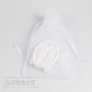 [도매회원]시스루파우치 특대10개입(블랙,화이트)